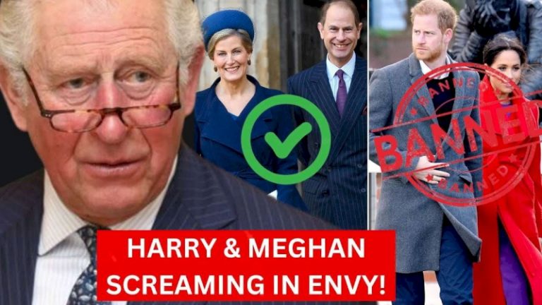 Karma! King Charles upgrades Edward and Sophie’s titles, but Harry and Meghan are banned from British soil