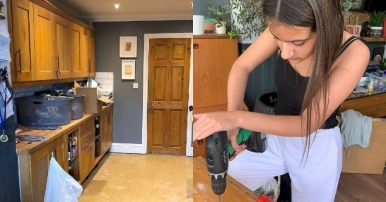 This 12-year-old girl turns an ordinary apartment into a dream home for just $125, excellent result