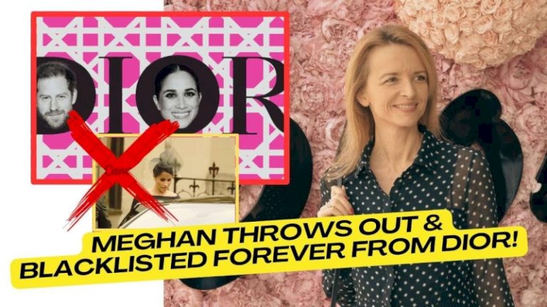 No deal on the Z Lister! Furious Dior CEO Delphine Arnault kicks pathetic Meghan out of her office