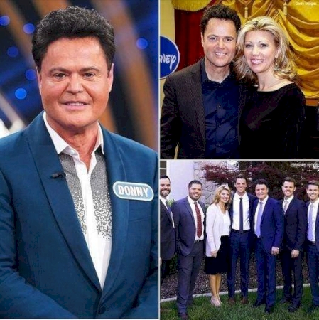 Donny Osmond has lived in a big house in Provo for over 25 years. His house has a huge backyard and even a vineyard.