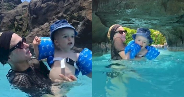 Paris Hilton responds to fan concerns over her son’s life jacket being worn incorrectly