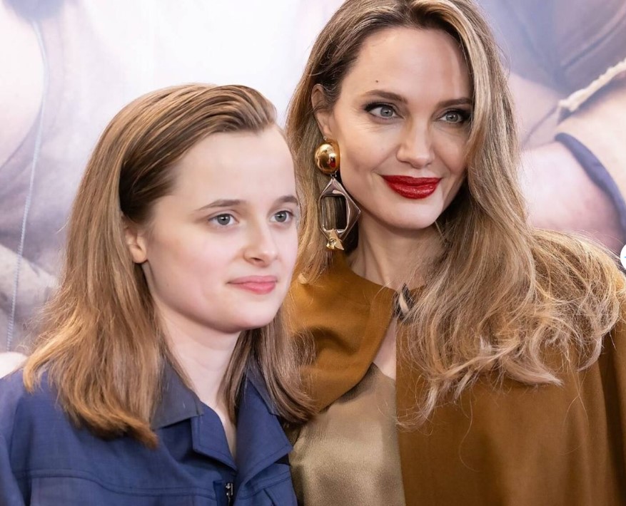Vivienne, the daughter of Angelina Jolie and Brad Pitt, has recently chosen to remove her father's last name. Image Credit: Getty