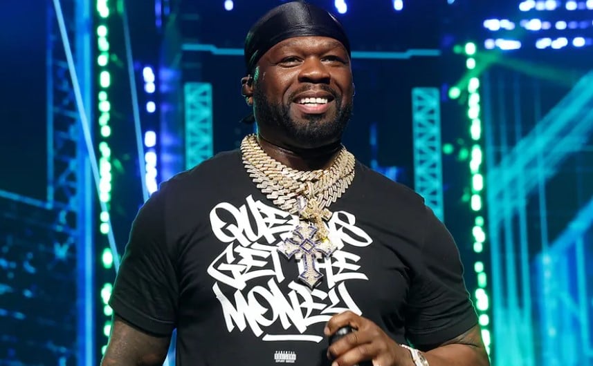 Rapper 50 Cent, famous for 