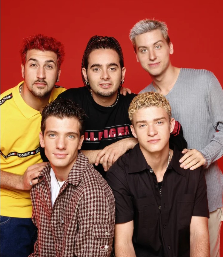 During a 2001 interview, Justin Timberlake attributed the inspiration for the name NSYNC to his mother. Image Credit: Getty