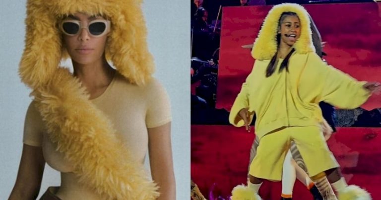 Kim Kardashian accused of copying daughter North West’s lion King costume