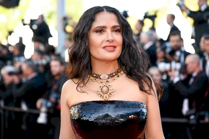 Salma Hayek Shares Sizzling Poolside Swimsuit Snaps: ‘Better With Age’