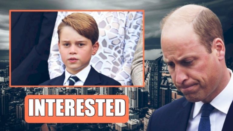 Terrible son! William gets frustrated after George says he’s interested in becoming the next king