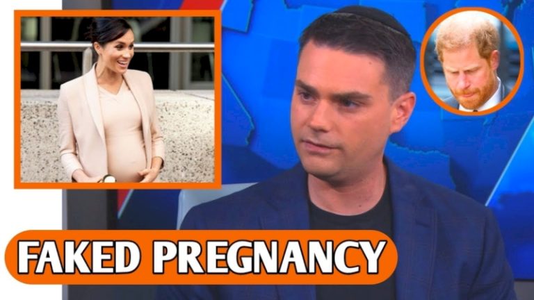Ben Shapiro has released evidence from the palace that says Meghan faked her pregnancy to keep Harry more stable
