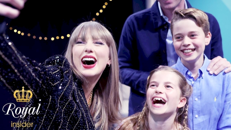 Prince George and Princess Charlotte light up in unforgettable selfie with Taylor Swift