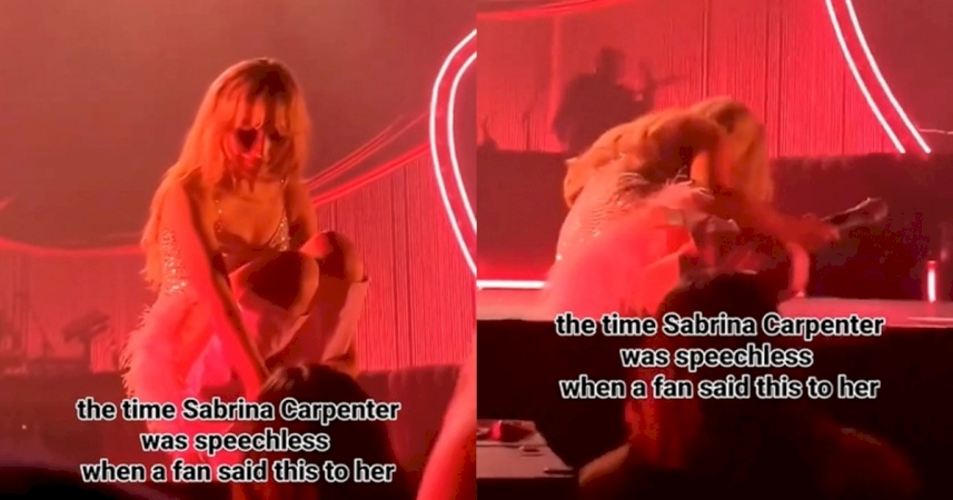 Sabrina Carpenter stunned by fan’s shocking revelation during concert 