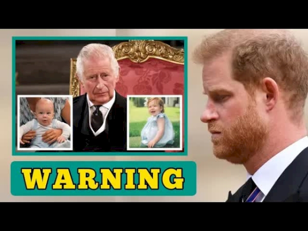 Royal Dilemma: King Charles’ Desire to Connect with Grandchildren Prince Archie and Princess Lilibet Could Backfire