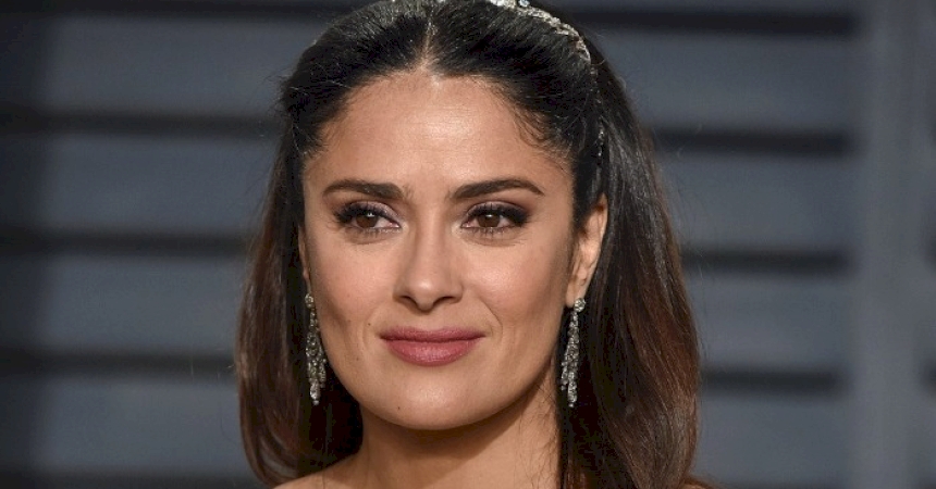 «It should be illegal to look so good at 57!» All eyes at a fashion party in London were on Salma Hayek