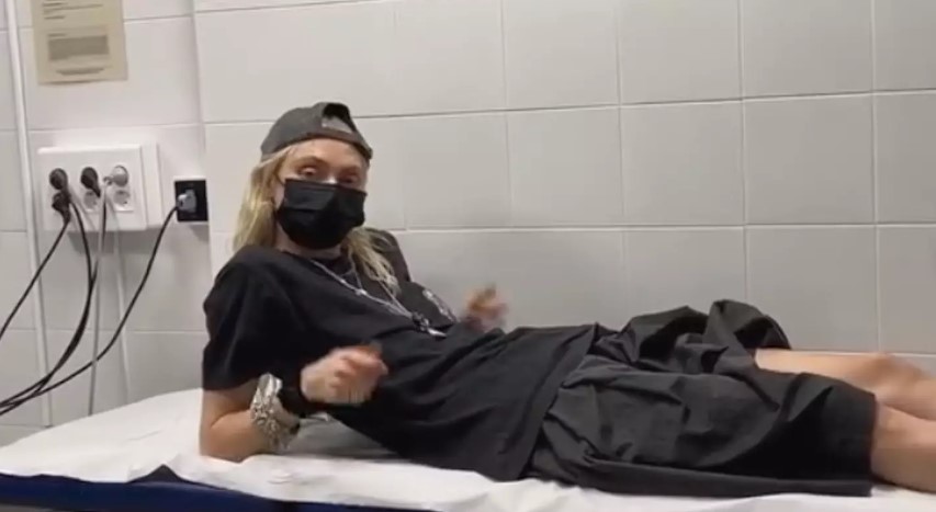Momsen was then treated for medical attention due to the bite. Image Credit: Instagram