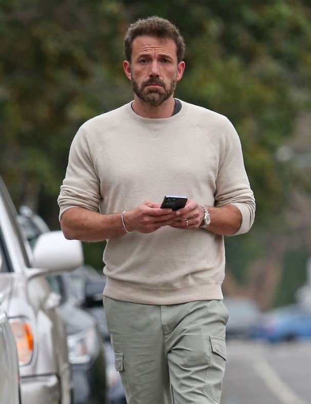 Affleck revealed the reasons behind his often angry or annoyed look in pictures during the interview. Image Credit: Getty