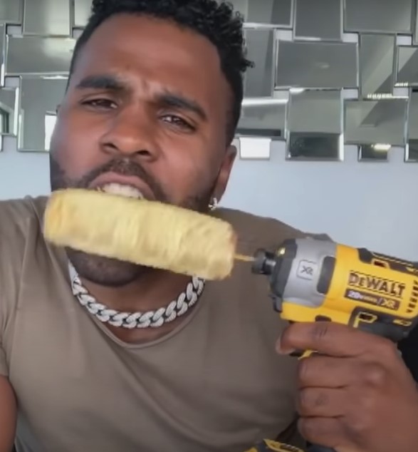 In the comment selection, viewers criticized the stunt as foolish, despite Derulo's attempt to pass it off as a prank. Image Credits:  @Jason Derulo/TikTok