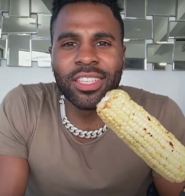 In viral video, Derulo was seen eat corn with a spinning drill resulted in dental damage. Image Credits:  @Jason Derulo/TikTok
