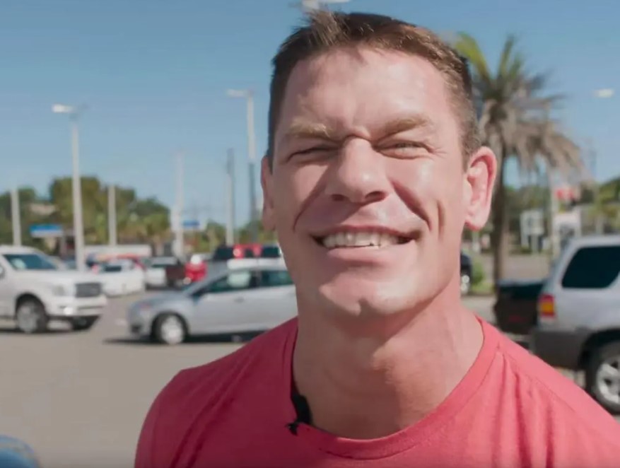 The lawsuit argued that Cena's resale of the car harmed Ford's brand, ambassador activities, and customer goodwill. Image Credit: YouTube