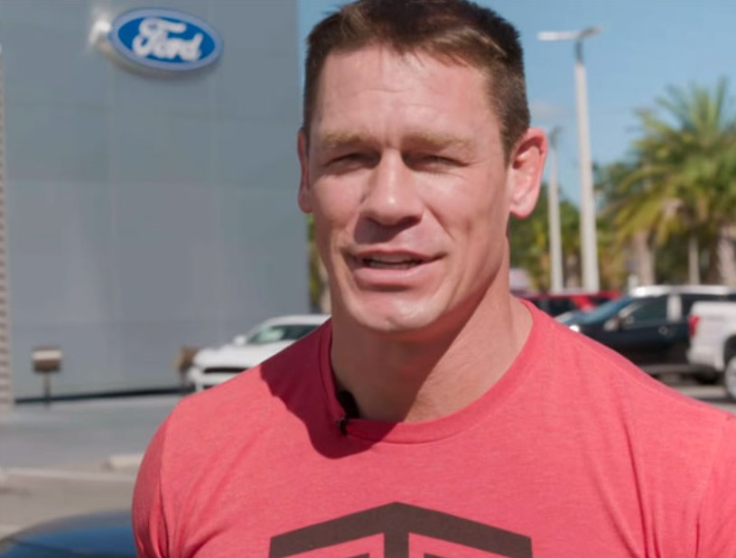 John Cena is being sued by Ford for $500,000 after selling his rare 2017 Ford GT supercar. Image Credit: YouTube
