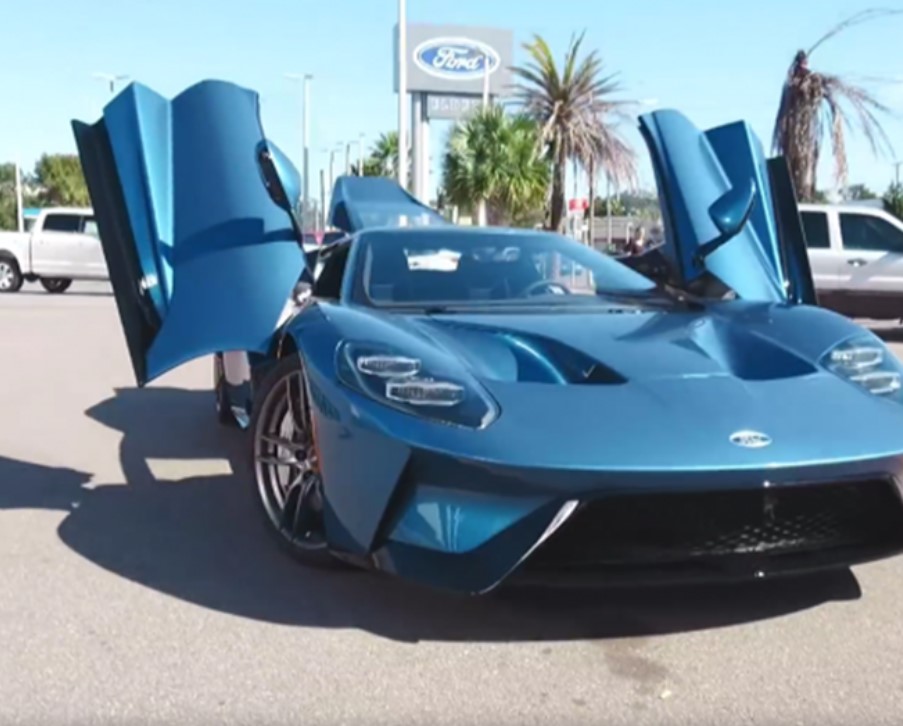 Cena bought the Ford GT when it first came out for over $450,000. Image Credit: YouTube