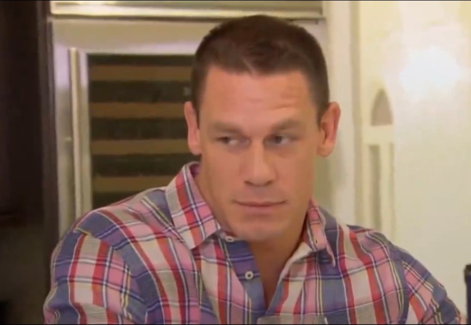John Cena's resurfaced house rules clip shocks social media users. Image Credits: @FadeAwayMedia/X