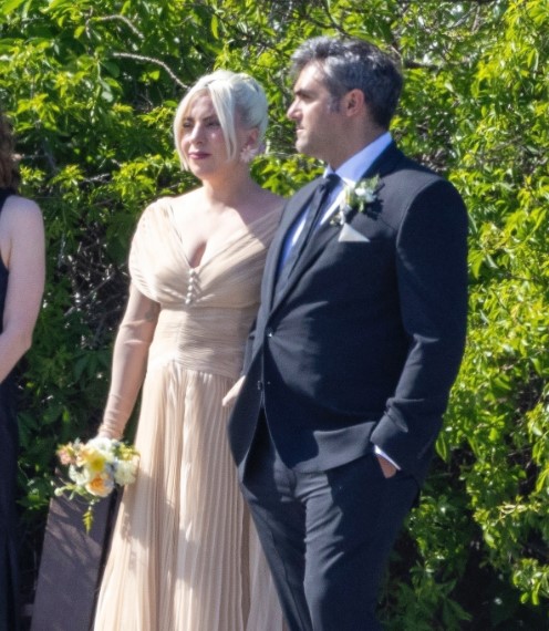 Speculation arose after Gaga's appearance at her sister's wedding in Maine. Image Credits:  @hdichannel3/Tiktok