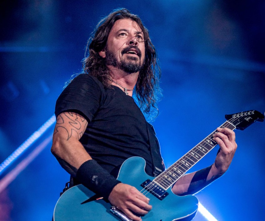 Grohl chose the name Foo Fighters to create the illusion of a band with collective involvement. Image Credit: Getty