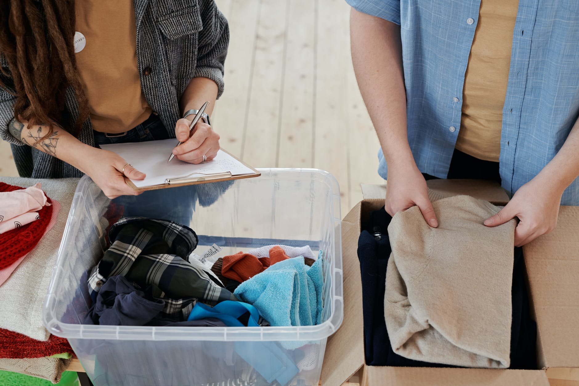 The siblings were packing up Fiona's house. | Source: Pexels