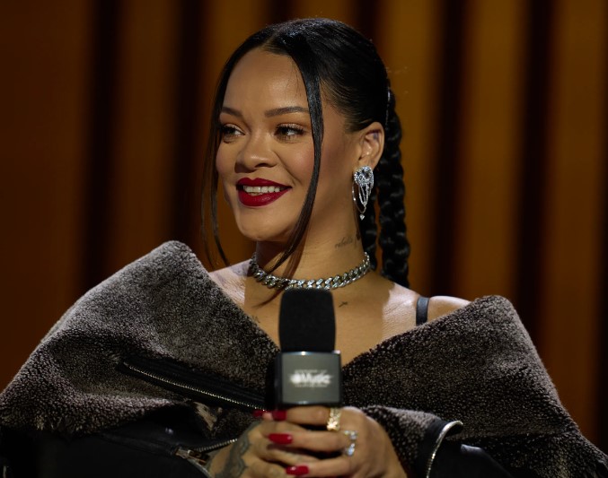 Rihanna's humorous inquiry about GloRilla's album release went viral.  Image Credits: Getty