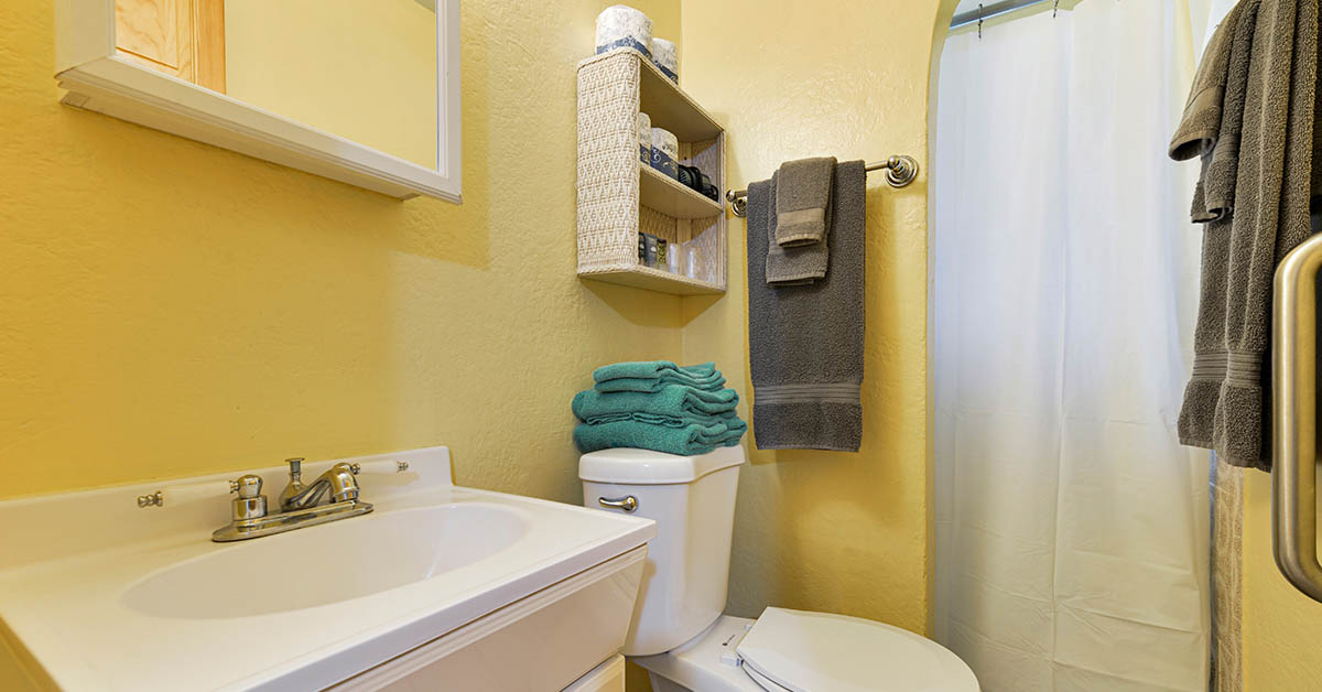 Yellow Bathroom