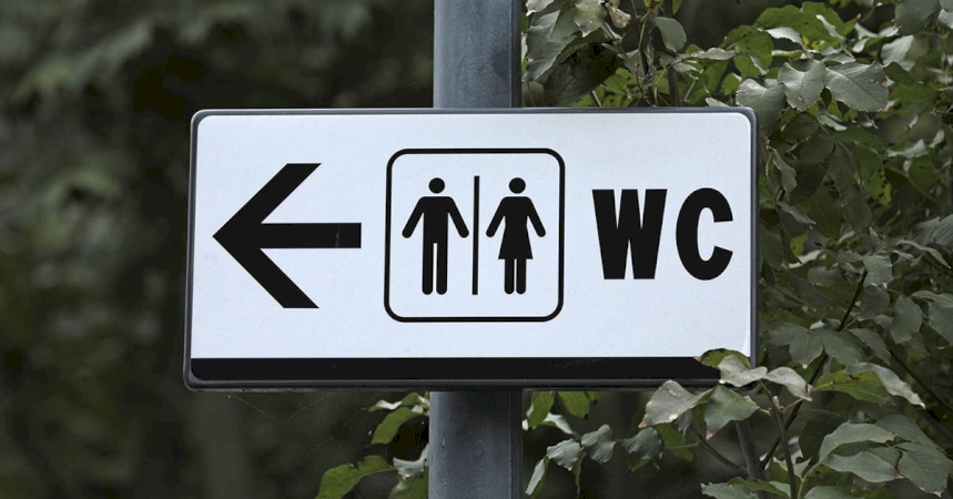 Some people are only now realizing what the “WC” sign stands for on washrooms