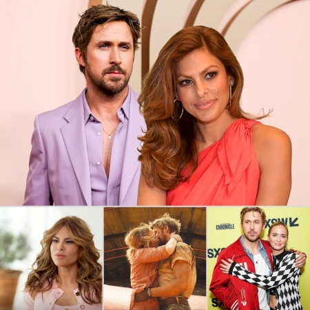 Eva Mendes Has Strong Reaction To Ryan Gosling And Emily Blunt’s Chemistry In New Movie