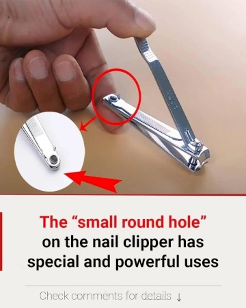 The “Small Round Hole” On The Nail Clipper Has Special And Powerful Uses, And I Had No Idea