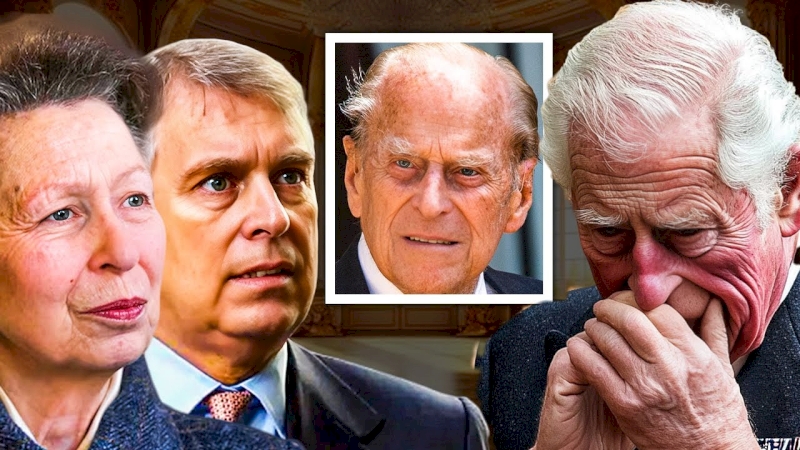 King Charles, Prince Andrew & Princess Anne Reveals Why Prince Philip Didn’t Live With the Queen